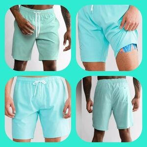 DepartWest/Buckle: Marled Stretch Swim Shorts w/ COMFY Stretch Liner Men's Large